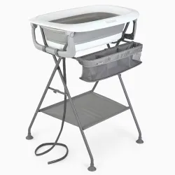 Bañera Cinza Edição Limitada + Suporte + Almofada e Enjuagador