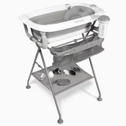 Bañera Cinza Edição Limitada + Suporte + Almofada e Enjuagador