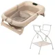 Banheira Maxicosi Indigo Plus Sage Muted Terra inclui Suporte Recém Nascido e Suporte Elegance Beige