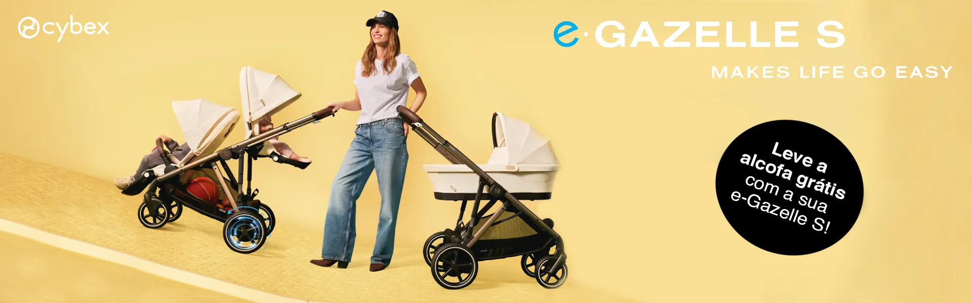 Promo e-Gazelle + Alcofa Grátis