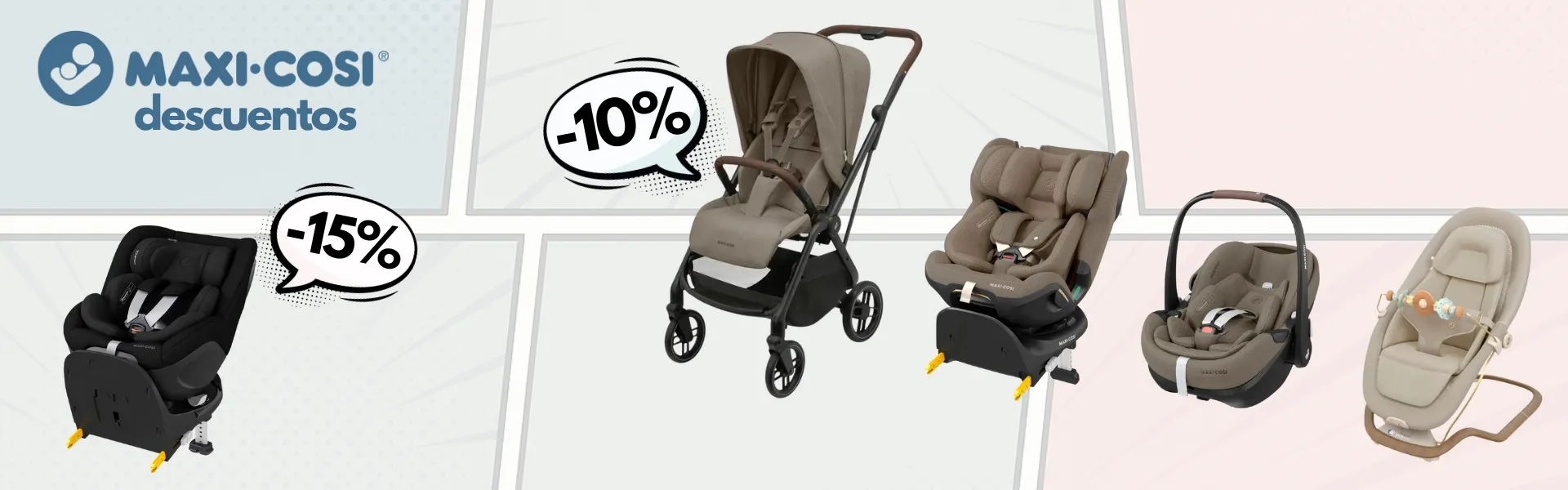 Maxi Cosi descuentos de hasta el 15%